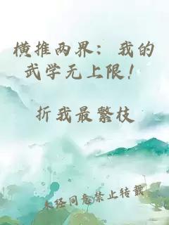 橫推兩界：我的武學(xué)無上限！